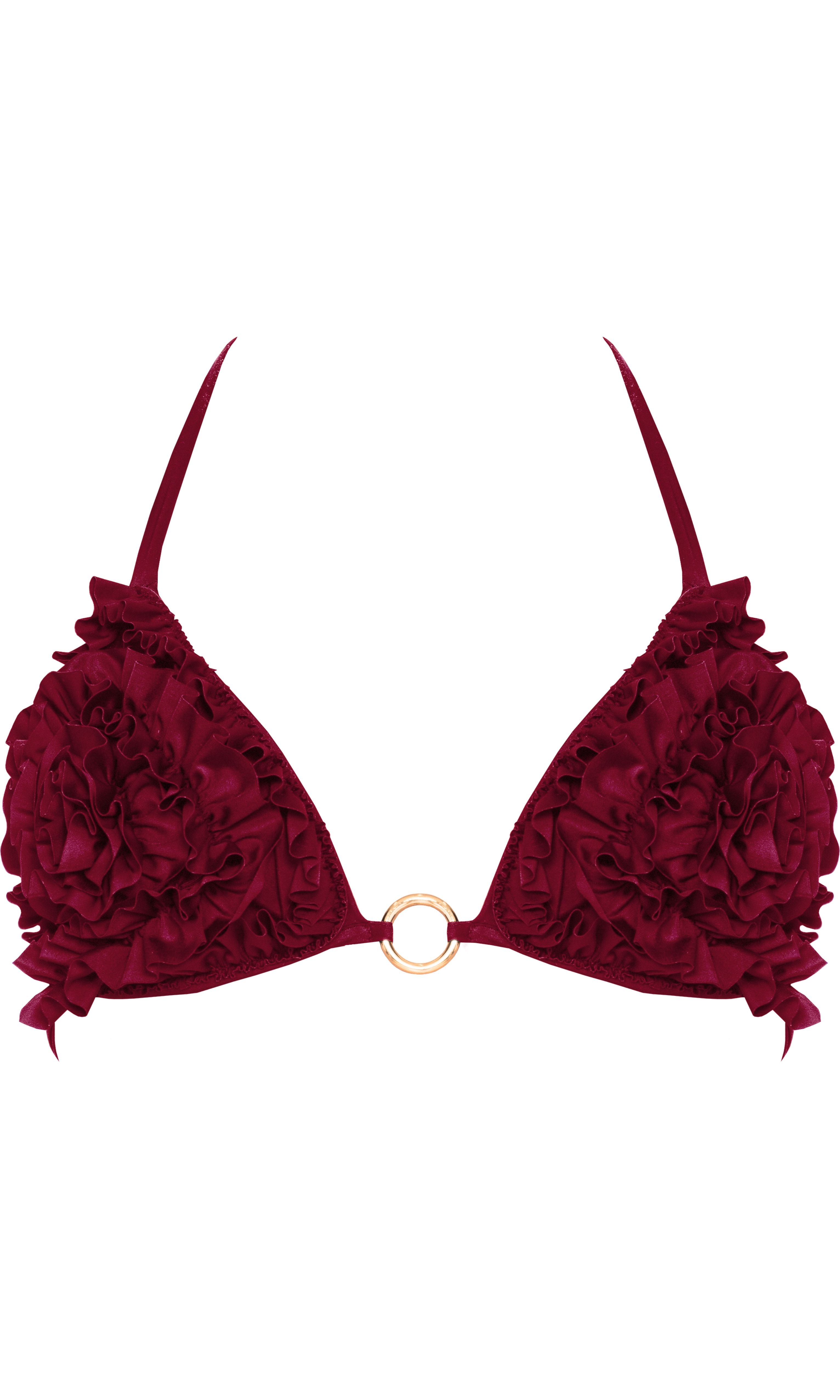 ROSE BIKINI TOP